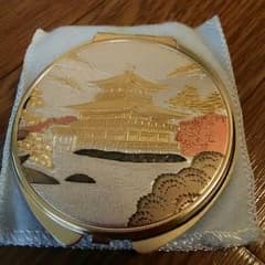 金閣寺 ☆ 彫金 コンパクト ミラーのサムネイル