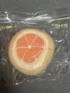 TOKOTOYZ ぷにっこ もちもち大福シリーズ みかん オレンジ スクイーズのサムネイル