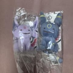 へんしんメタモン ポールチェーンマスコット エーフィ＆ブラッキー
