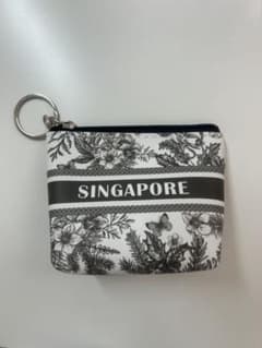 SINGAPORE ロゴ ポーチ キーリング付きのサムネイル