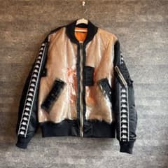 CHRISTIAN DADA×Kappa スケルトン MA-1 46 コラボ - メルカリ