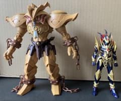 遊戯王プラモデルセット エクゾディア カオスソルジャー 組立済 ジャンク