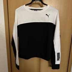 PUMA トレーナー ブラック/ホワイト XLのサムネイル