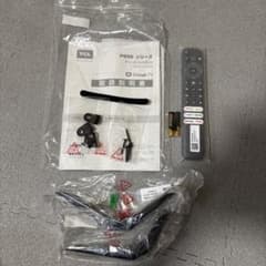 10個　破格セール‼️新品未使用TCL 【純正】RC902VFJB1 リモコン セール‼️新品未使用TCL純正スマートTVリモコン RC902VFJB1 スタンド