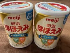 明治ほほえみ 粉ミルク大缶800g ×2 新品未開封のサムネイル