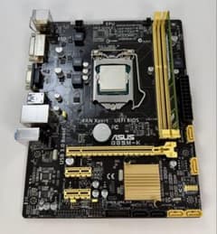 ASUS B85M-K PentiumG3258 DDR3 4GB セットのサムネイル