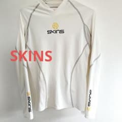 SKINS　スキンズ　 長袖 Vネック コンプレッションウエア　 L ホワイトのサムネイル