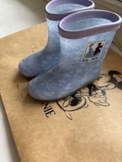 アナと雪の女王 エルサ 長靴 16cm 水色 女の子のサムネイル