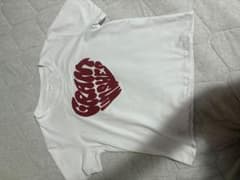 ハートロゴ 半袖Tシャツ ホワイト Sサイズ SHEINのサムネイル