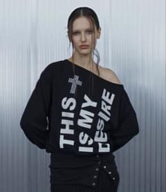 SETUPEXE BOLD LETTERING LOOSE TOP - メルカリ