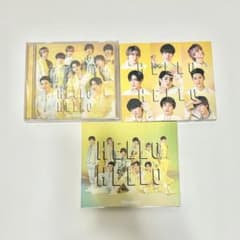 Snow Man HELLO HELLO 3形態セット　初回A 初回B 通常盤のサムネイル
