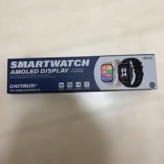 スマートウォッチ AMOLED CHITRUN+ ブラック 新品未使用 箱付きのサムネイル