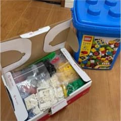 青いバケツ　7615 ブロックのみのサムネイル