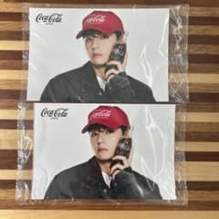 【非売品】BTS V テテ　コカ・コーラゼロポストカード（２種入り）× ２セットのサムネイル