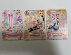 アイカツ カード 3枚セット キュートのサムネイル