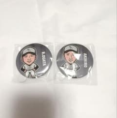 ソフトバンクホークス 缶バッジ 2種セットのサムネイル