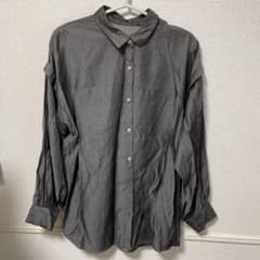 2way 肩開き 長袖 シャツ ブラック
