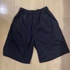バスパン　ハーフパンツ　バスケ　ネイビーのサムネイル
