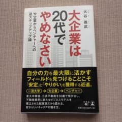 大企業は20代でやめなさいのサムネイル