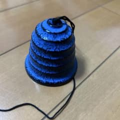 OIGEN 及源鋳造 南部鉄風鈴 青色