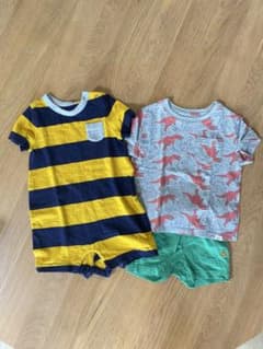 baby GAP ロンパース・Tシャツ・ショートパンツ 3点セットのサムネイル