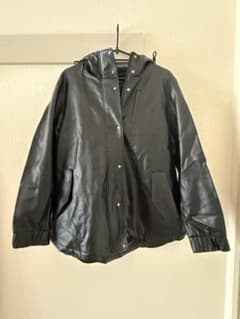 Zelal Sports フェイクレザー フード付きジャケットのサムネイル