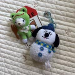 オラフ　カエル マスコット 2点セットのサムネイル