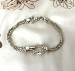 ティファニー TIFFANY ダブルロープ センターノット ブレスレットのサムネイル