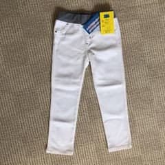 キッズベビーパンツ   白 新品  110のサムネイル