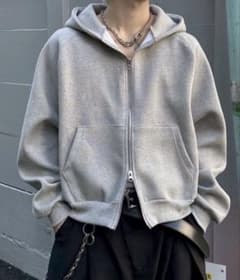 Chikashitsh+ヘビーウェイトコットンクロップドパーカーのサムネイル