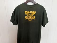 THRASHER ANTIHERO コラボ Tシャツ カーキ Lのサムネイル