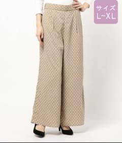 【大きいサイズ】ドットパンツ【ZOZOTOWN限定アイテム】のサムネイル
