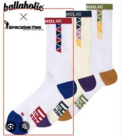 ballaholic × SpaceBall Mag ソックス フリーサイズのサムネイル