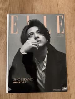 ELLE 2023年11月号 SHO HIRANO特集のサムネイル