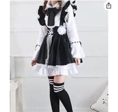 Ansimple メイド服 ワンピース エプロン カチューシャのサムネイル