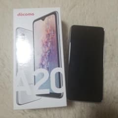 SIMロック解除済み　Galaxy A20 ホワイト SC-02Mのサムネイル