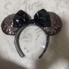東京ディズニーリゾート カチューシャ スパンコール ブラウンのサムネイル