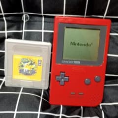 すぐ遊べる【動作確認済】ゲームボーイポケット人気カラーredのサムネイル