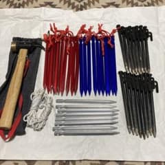 ペグ　ハンマー　セット（おまけ付き）のサムネイル