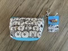 【新品未使用タグ付き】にゃんこ大戦争 三角ミニポーチのサムネイル