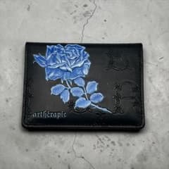 アルセラピィ フィセルローズ 青薔薇 カードケース 本革 ゴルチエ系 3002 アルセラピィ フィセルローズ 青薔薇 カードケース 本革 ゴルチエ系