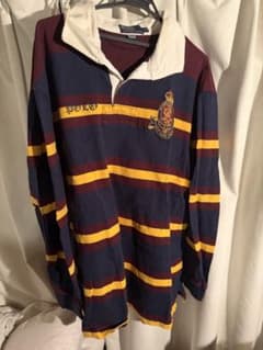 ポロ・ラルフ・ローレン ラガーシャツ 背番号8 - メルカリ