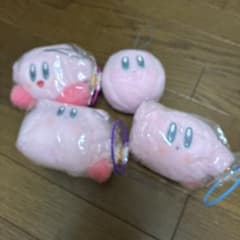 星のカービィ　ぬいぐるみ　羊毛フェルト風マスコットのサムネイル
