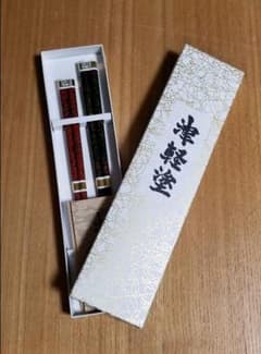 津軽塗の夫婦箸のサムネイル