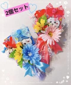 お菓子ブーケ　プチギフト　誕生日　発表会　リングガール　結婚式　ブーケのサムネイル