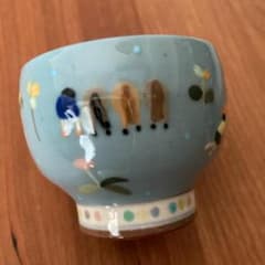スナフジタ 希少 お猪口 酒器 馬 干支 午年 陶磁器 ロエベ 作家 藤田千里 スナフジタ 希少 お猪口 酒器 馬 干支 午年 陶磁器 ロエベ 作家 藤田
