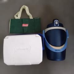 Coleman Cooler Box & Tote Bag Set, etc.