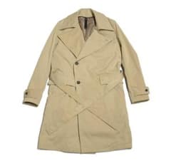 二度着9万超 wjk ボアライナー付き モーターサイクル コート トレンチ