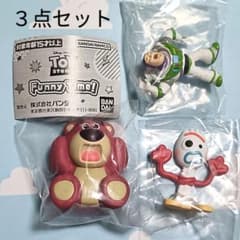 トイストーリーガチャガチャ3点セットのサムネイル