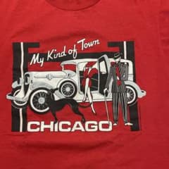 希少80s’ ヴィンテージ スクリーンスターズ シカゴTシャツ USA製のサムネイル